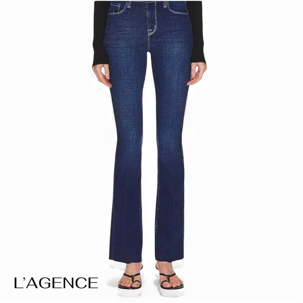 L'AGENCE High Rise Jeans - Indigo